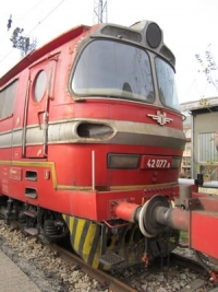 Модел на електрически локомотив на БДЖ серия 42 от Тechimage (мащаб НО)